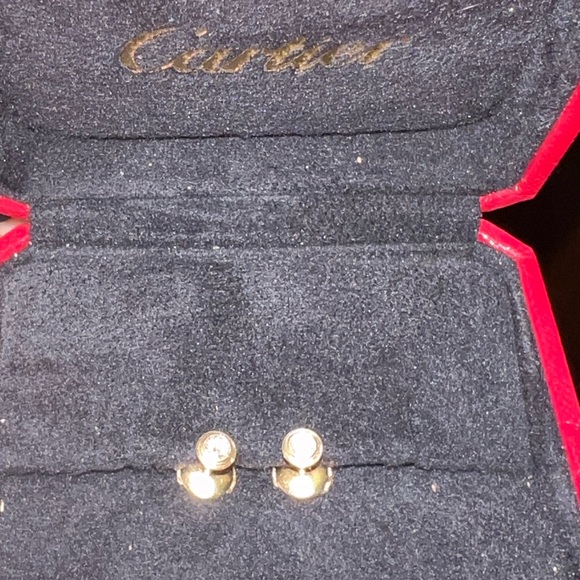 Cartier D’Amour earrings and Love bracelet 4 diamonds - Picture 6 of 17